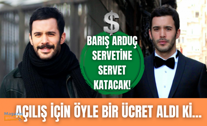 Bir açılışa katılan Barış Arduç’un aldığı ücret dudak uçuklattı