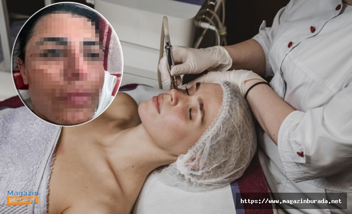 Reklama Aldanıp Güzellik Merkezine Giden Kadın Tanınmaz Hale Geldi!