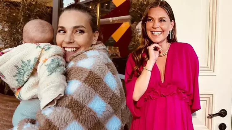 Aslı Enver ve kızı Elay’ın set halleri beğeni yağmuruna tutuldu!