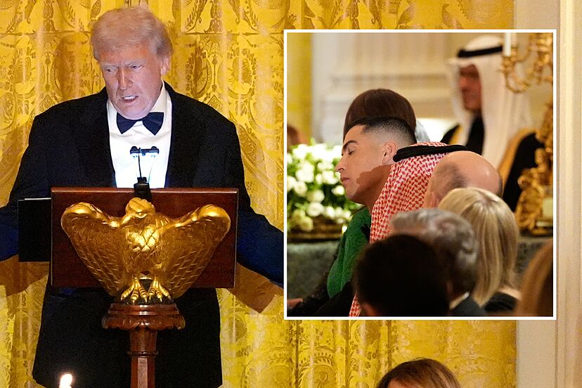 Beyaz Saray’da tarihi gece: Ronaldo, Trump ve Prens Selman aynı masada!